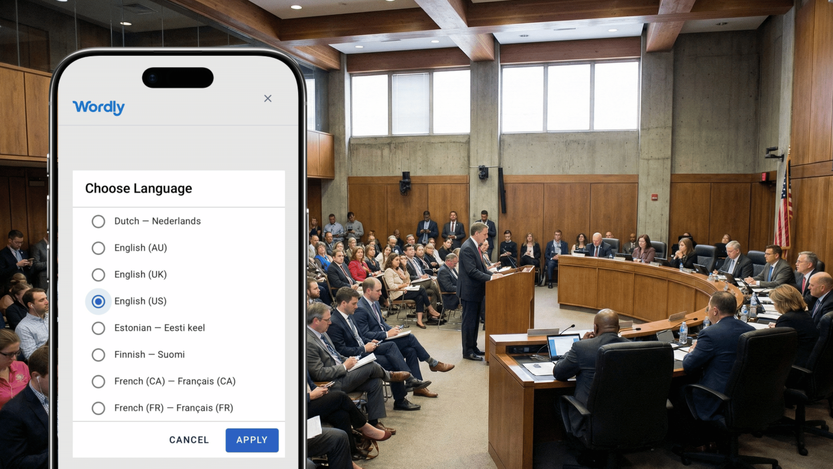 Government translation with the Wordly platform