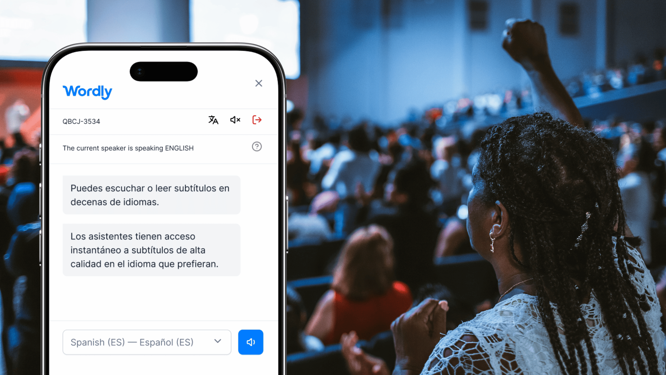Church translation with the Wordly platform