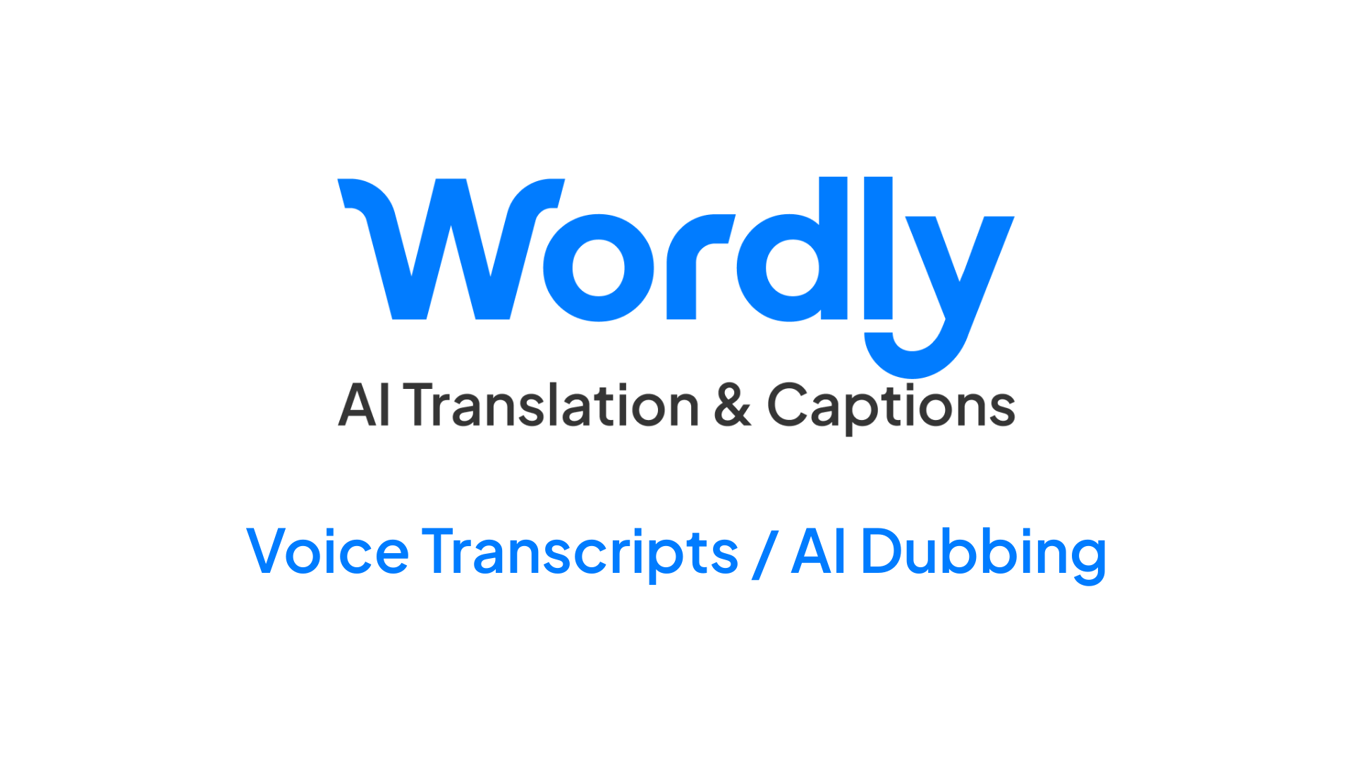 Wordly voice transcripts video thumbnail