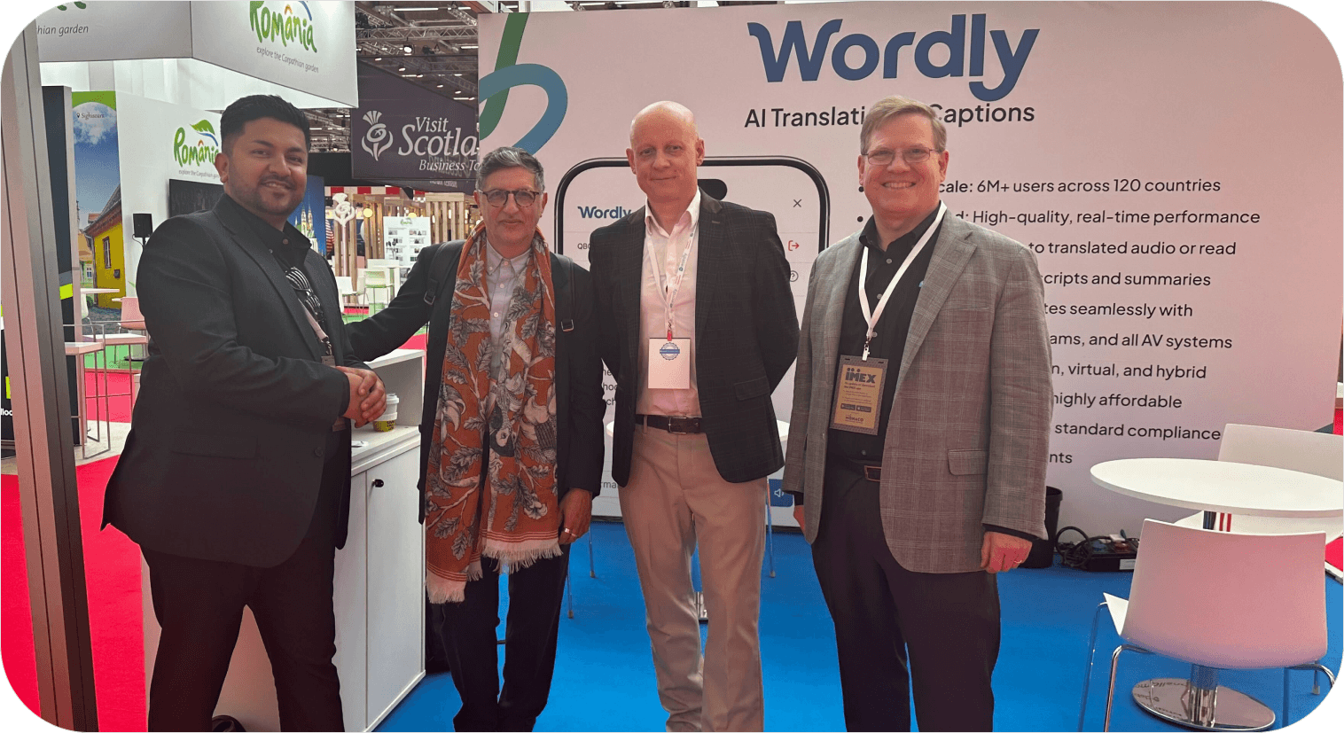 Wordly at IMEX Frankfurt 2026